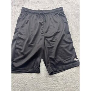 Place Sport Black Athletic Shorts Elastic Waist Drawstring Size XXL Basketball